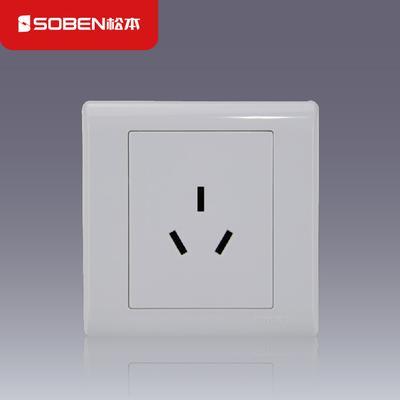 松本雅白86型三插16A C9/16CS插座價格、圖片與品牌信息詳解（齊家網產品庫）